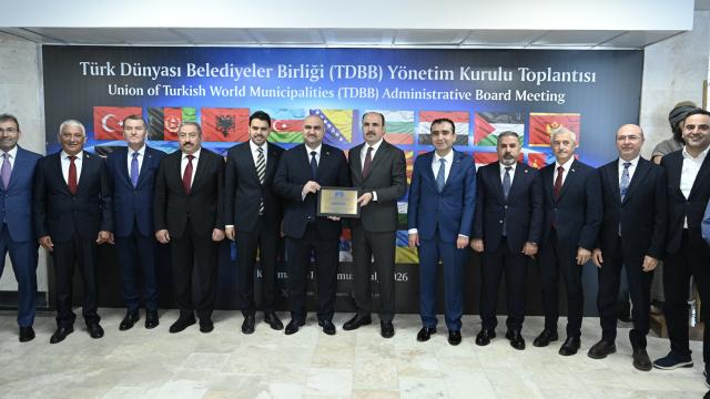 Kerkük Belediyesi Türk Dünyası Belediyeler Birliği'nin resmi üyesi oldu haber görseli