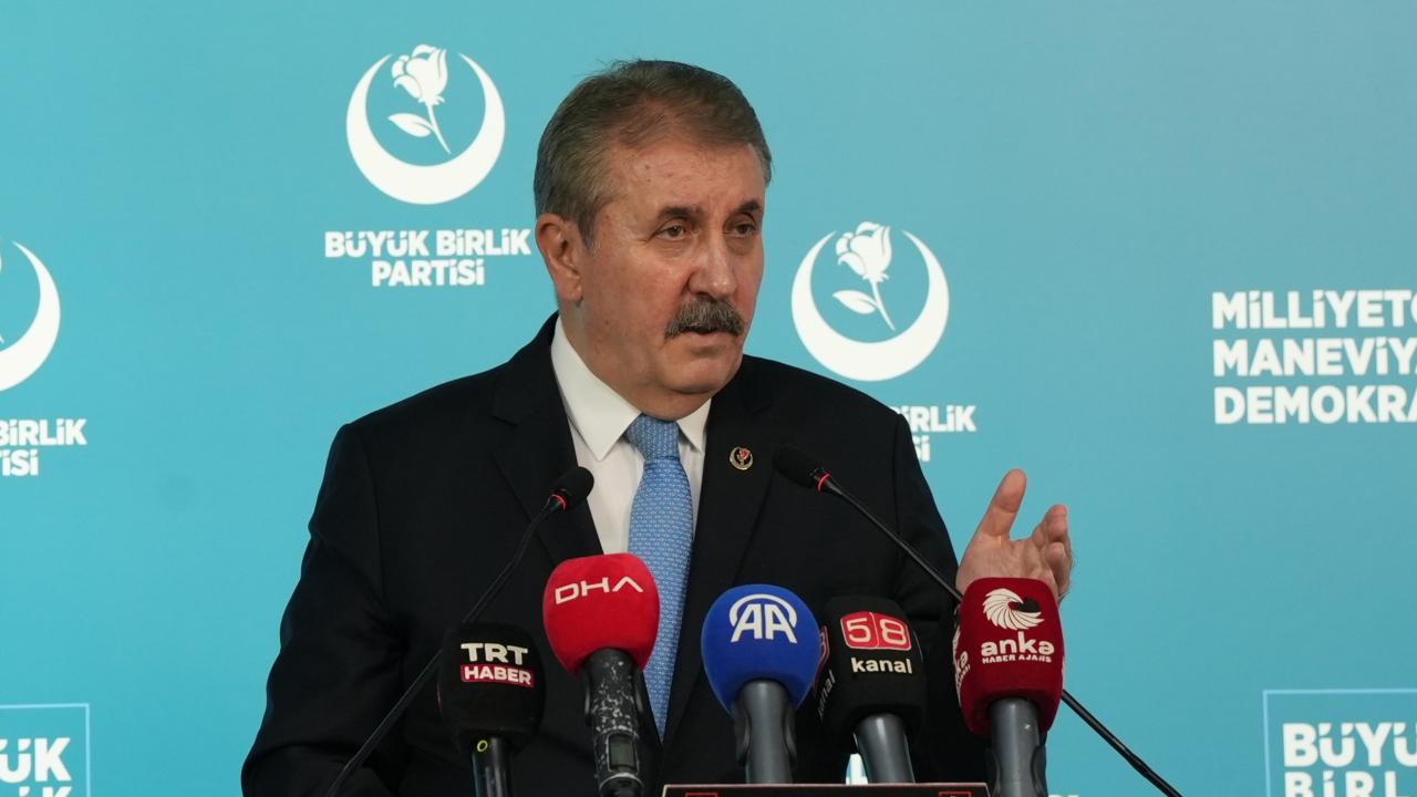 BBP Genel Başkanı Destici: Yazıcıoğlu'nun ölümünde kimin kastı varsa ortaya çıkarılacak