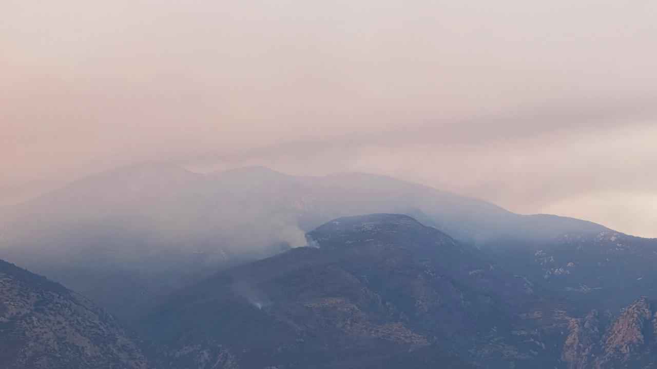 Kaş’ta çıkan orman yangını söndürüldü