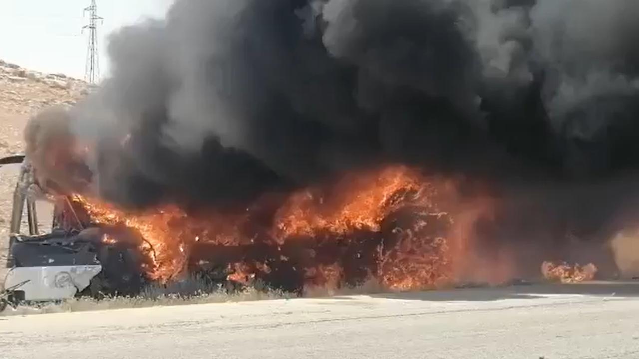 Suriye’de otobüs kazası: 35 ölü, 30 yaralı
