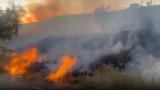 Mangal ateşi çadır, baraka ve iki motosikleti küle çevirdi