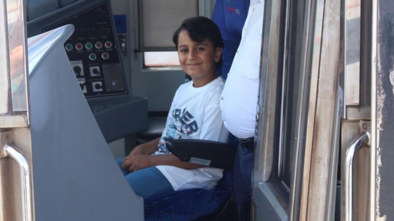 CİMER hayallere köprü oldu: Otizmli Osman Marmaray hayalini gerçekleştirdi