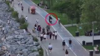 Yaya yolunu ihlal eden motosikletlilere ceza yağdı