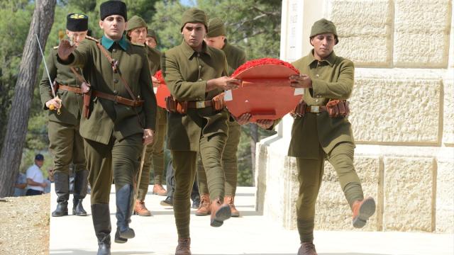Tarihi Gelibolu Yarımadası'nda Anafartalar Zaferi'nin 111. yıl dönümü töreni düzenlendi