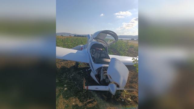 Çatalca'da eğitim uçağı kaza kırıma uğradı haber görseli