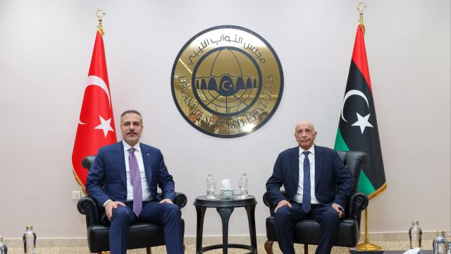 Bakan Fidan Libya'da temaslarını sürdürüyor haber görseli