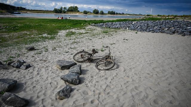 Şiddetli kuraklık Nijmegen çevresinde su seviyelerini düşürdü