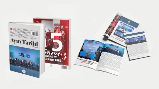 İletişim Başkanlığının Ayın Tarihi dergisinde temmuz gündemi haber görseli