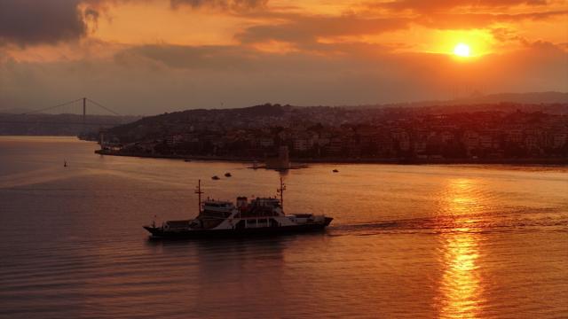 İstanbul'da gün doğumu