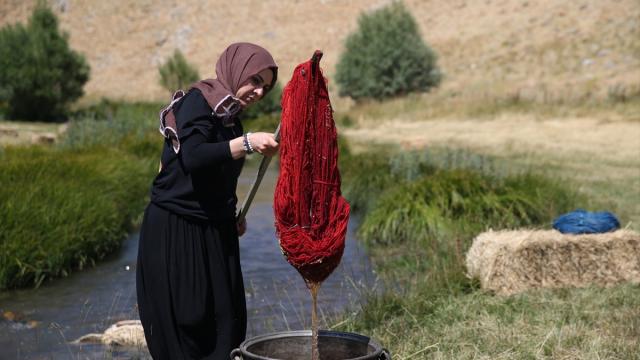 Ata mirası kök boya geleneğini reçete ve kataloglarıyla gelecek kuşaklara aktarıyor