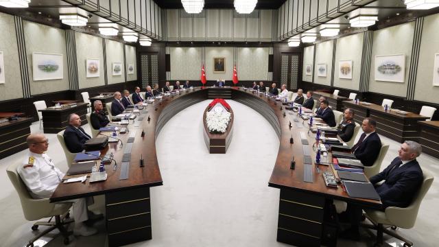 Milli Güvenlik Kurulu toplantısı sona erdi haber görseli