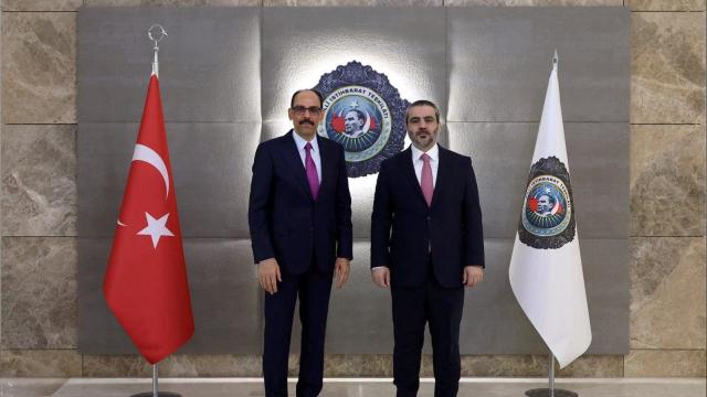 MİT Başkanı Kalın, Suriye Dışişleri Bakanı Şeybani ile görüştü haber görseli