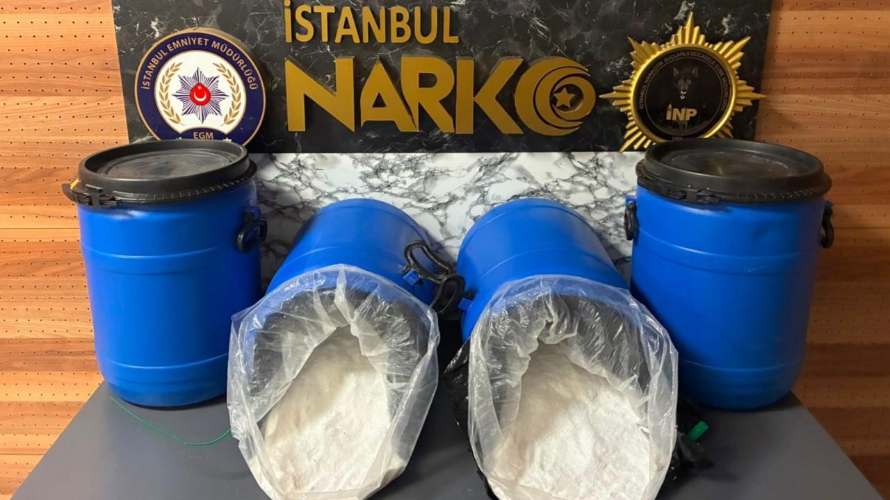 Kağıthane’de 104 kilogram uyuşturucu ele geçirildi