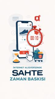 İnternet alışverişinde sahte zaman baskısı