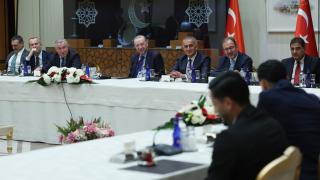 Cumhurbaşkanı Erdoğan, Süper Lig'e yükselen takımları kabul etti