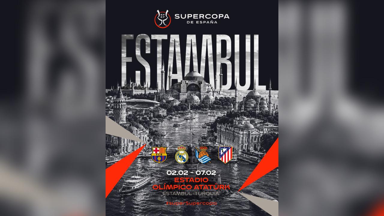 İspanya Süper Kupa maçları İstanbul'da oynanacak