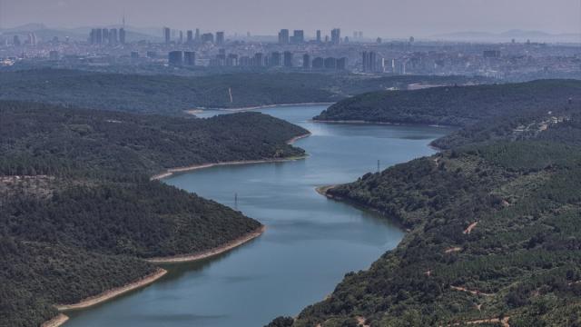 İstanbul'daki barajların doluluk oranı yüzde 48,13'e düştü