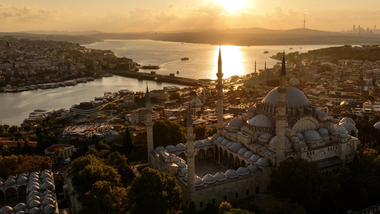 İstanbul'da gün doğumu