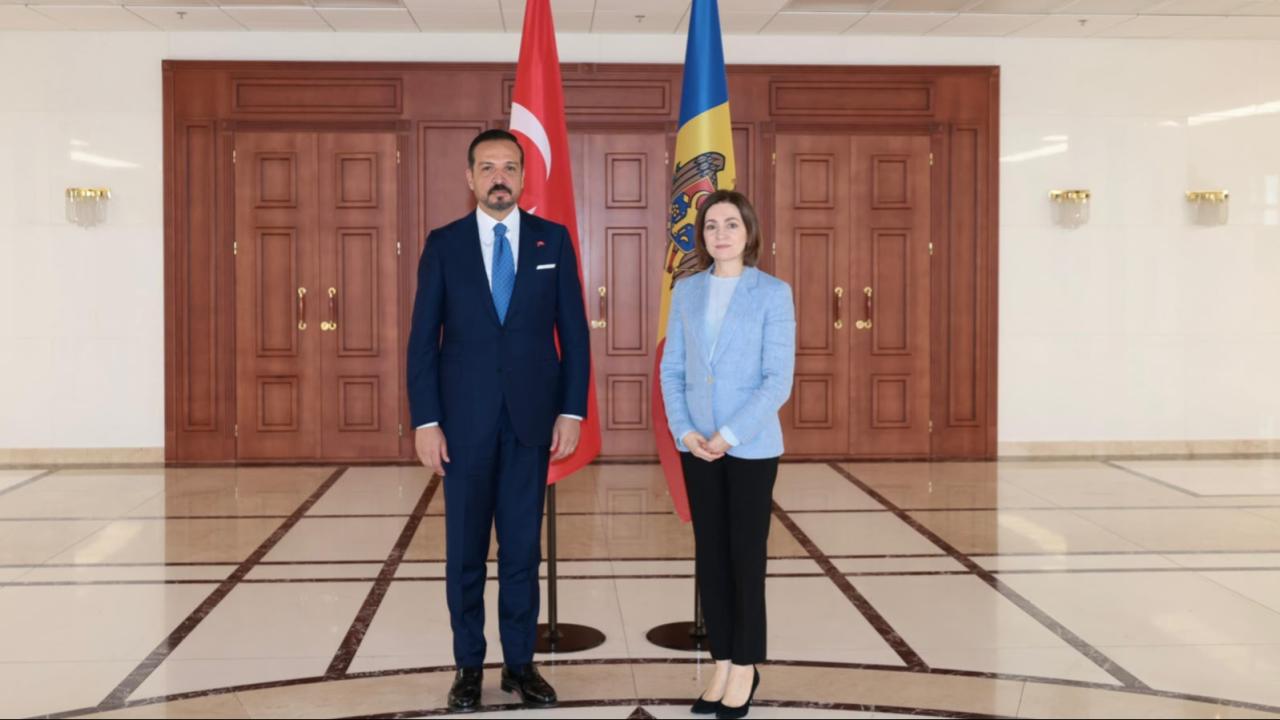 AK Parti Genel Başkan Yardımcısı Zorlu Moldova Cumhurbaşkanı tarafından kabul edildi