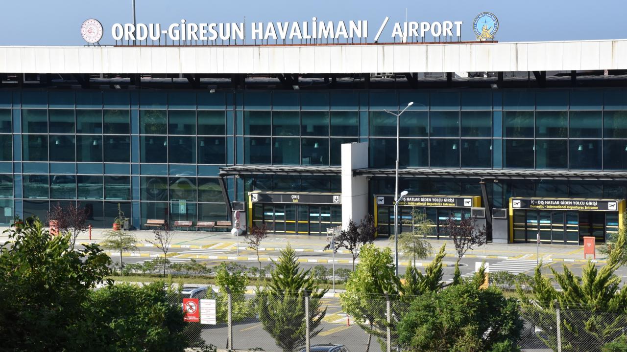Ordu-Giresun Havalimanı 667 bin yolcuya hizmet verdi