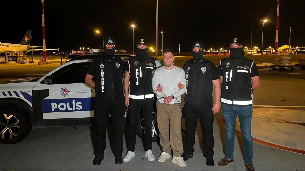 Organize suç örgütü elebaşı Serkan Kurtuluş Türkiye’ye getirildi