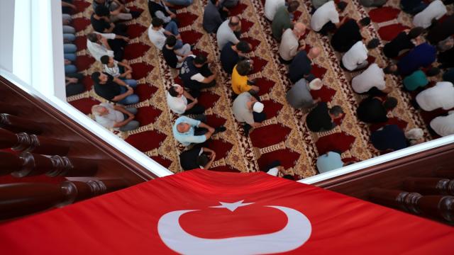 Darende'de şehitler için mevlit okutuldu