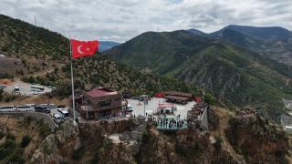 Gümüşhane'deki cam seyir terası 67 bin 786 ziyaretçi ağırladı