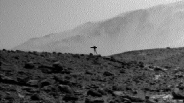 Mars'ta görülen esrarengiz cisim uzaylı değil kozmik ışın çıktı haber görseli