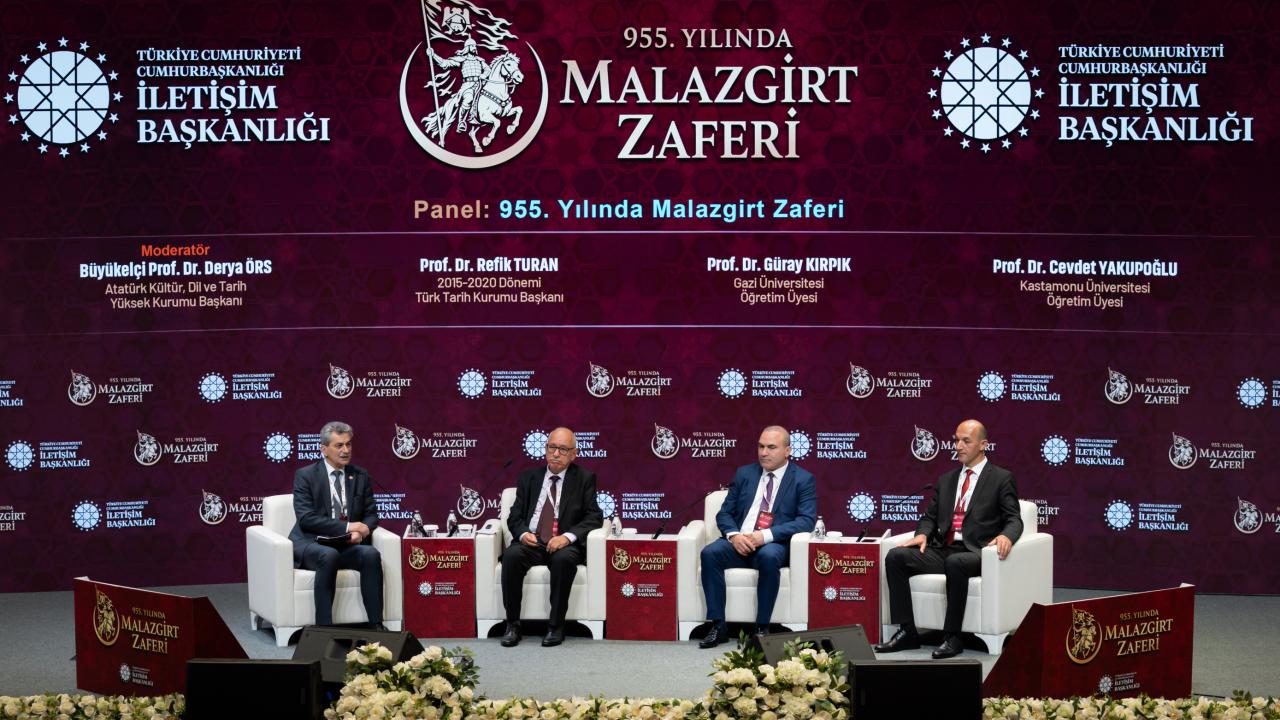 İletişim Başkanlığınca 955. Yılında Malazgirt Zaferi paneli düzenlendi