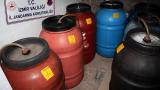 İzmir'de 2 bin 200 litre sahte alkol ele geçirildi