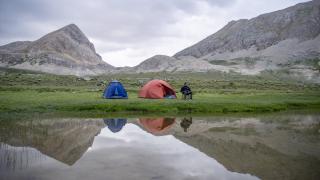 Tunceli'nin 3 bin metre rakımlı dağları kampçıları cezbediyor