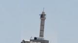 İşgalci İsrail ordusu, Batı Şeria'da bir caminin minaresine İsrail bayrağı çekti
