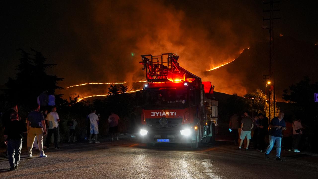 Ankara'da bir günde 140 yangın çıktı