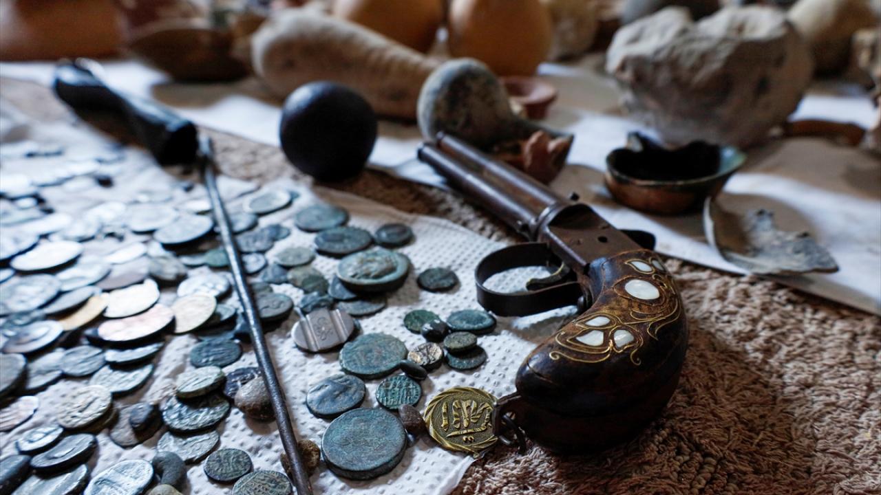 Osmanlı dönemine ait çok sayıda sikke