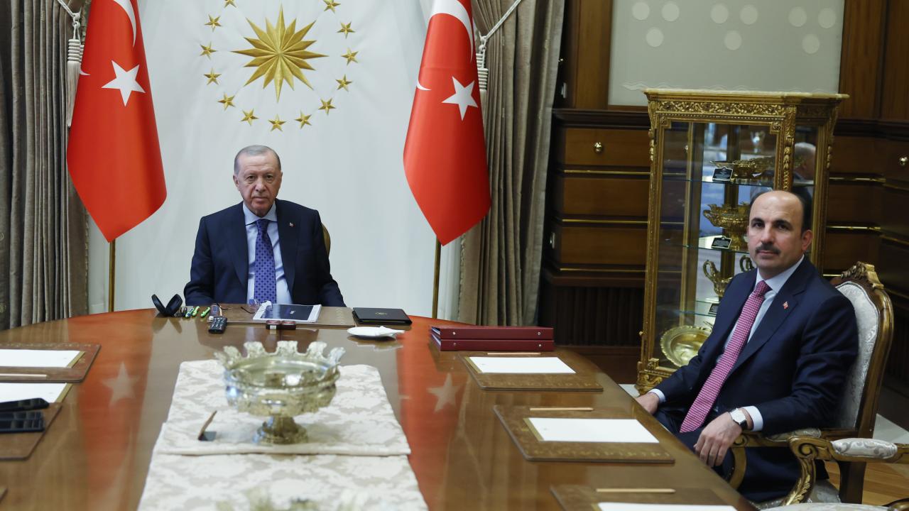 Cumhurbaşkanı Erdoğan'ın kabulleri