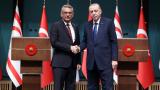 Cumhurbaşkanı Erdoğan, KKTC Cumhurbaşkanı Erhürman ve KKTC Başbakanı Üstel ile görüştü