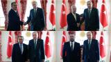 Cumhurbaşkanı Erdoğan, 4 büyük kulübün başkanını kabul etti