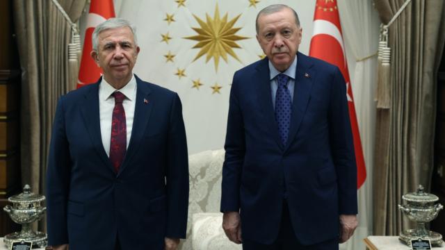 Cumhurbaşkanı Erdoğan ABB Başkanı Mansur Yavaş'ı kabul etti haber görseli