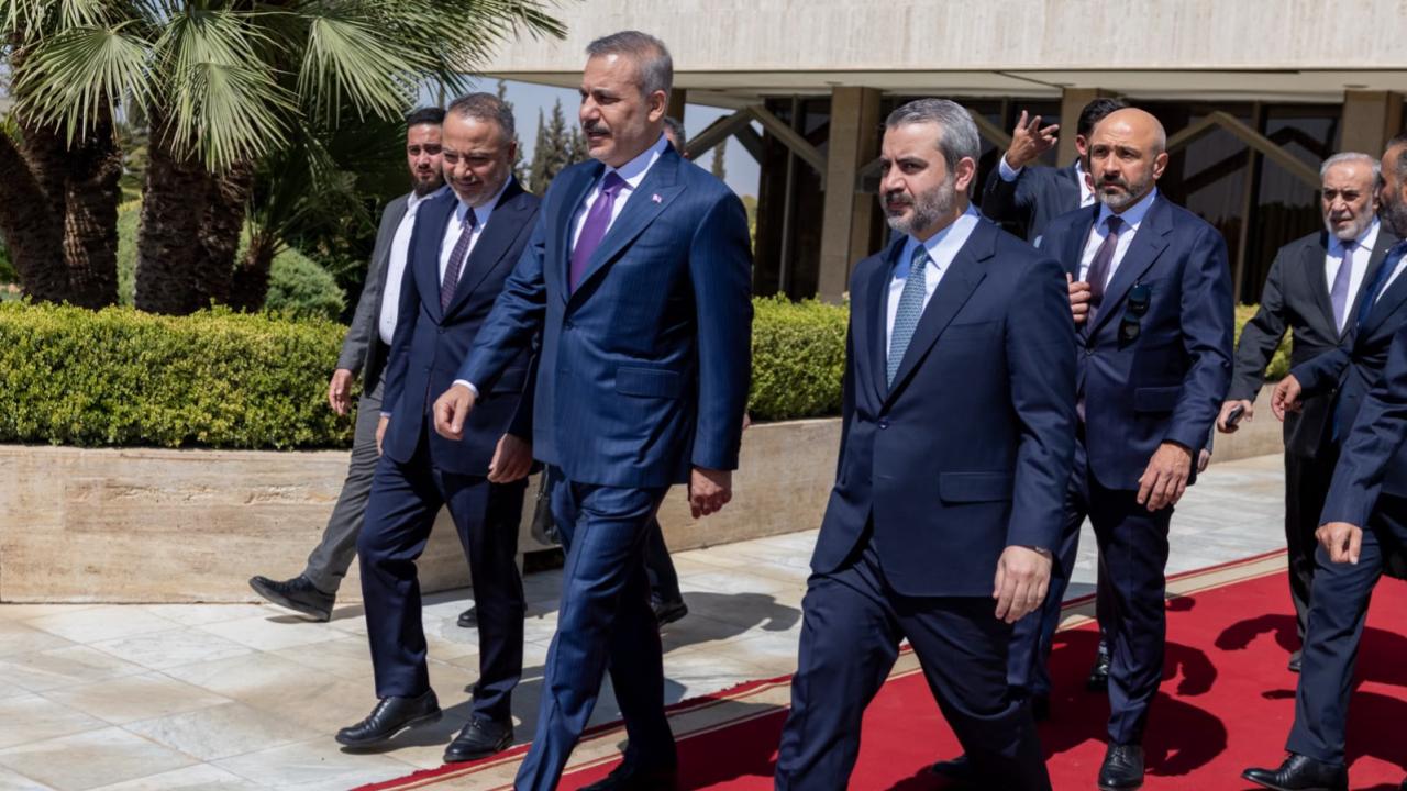 Dışişleri Bakanı Hakan Fidan Suriye'de