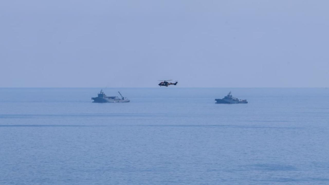 Girne açıklarında batan gemiye ulaşıldı