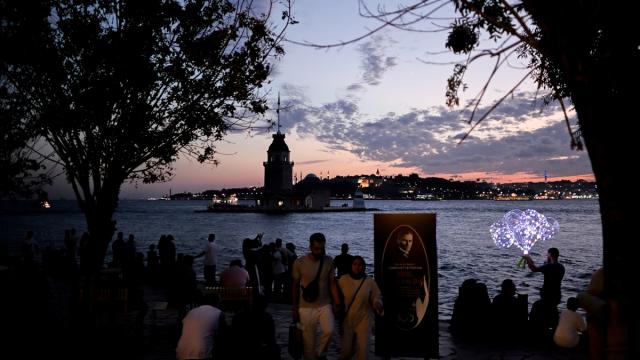 İstanbul'da gün batımı