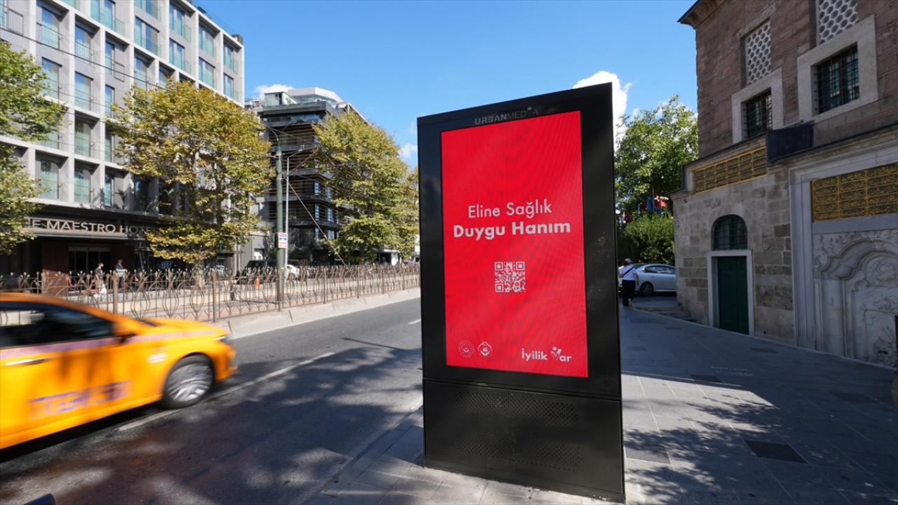 81 ilde billboardlarda 'İyilik Var' mesajı