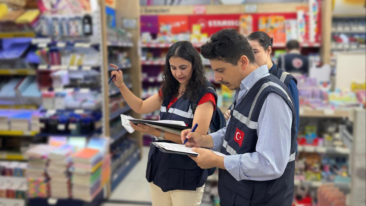 Bakanlık, İstanbul’da kırtasiye ve okul ürünleri denetimlerini sıklaştırdı