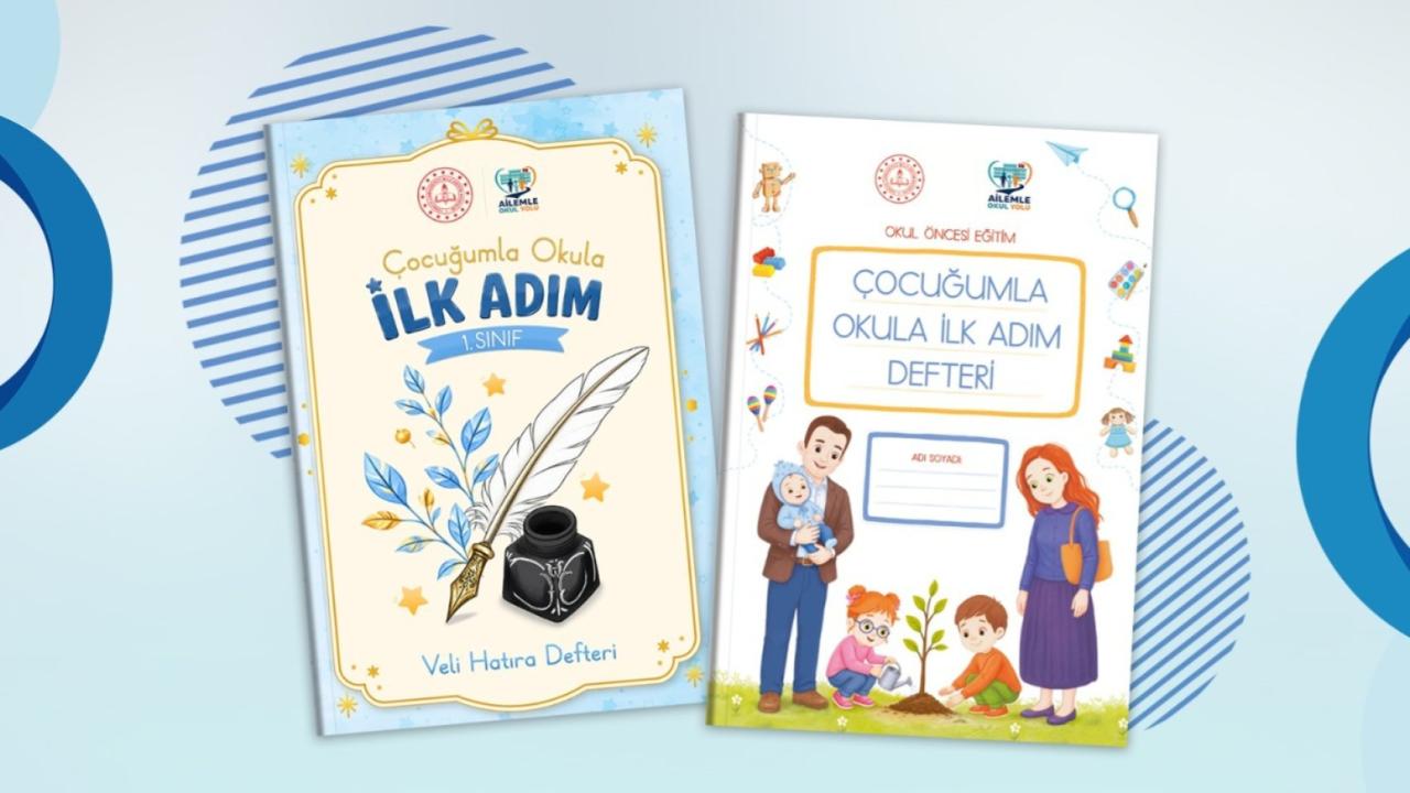 MEB'den öğrencilerin ilk okul yılı için hatıra defteri
