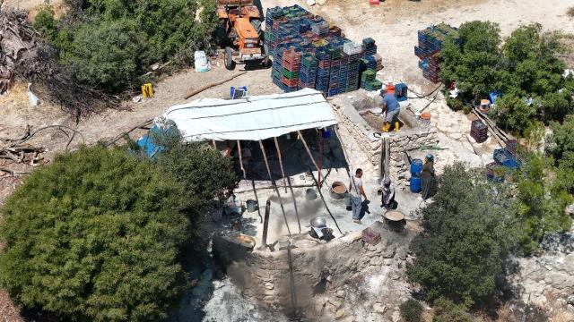 Asırlık pekmez geleneği yaşatılıyor