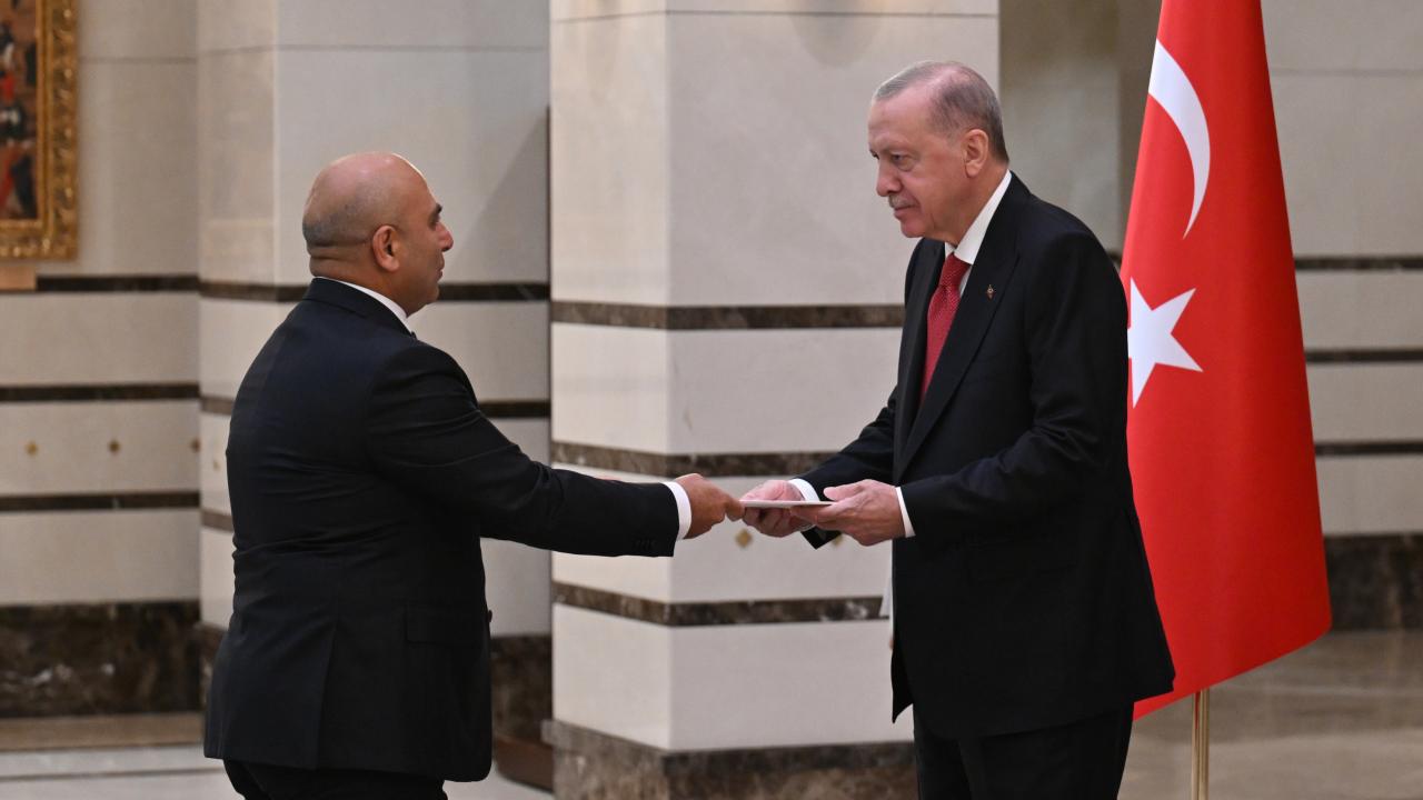 Cumhurbaşkanı Erdoğan, büyükelçilerin güven mektuplarını kabul etti