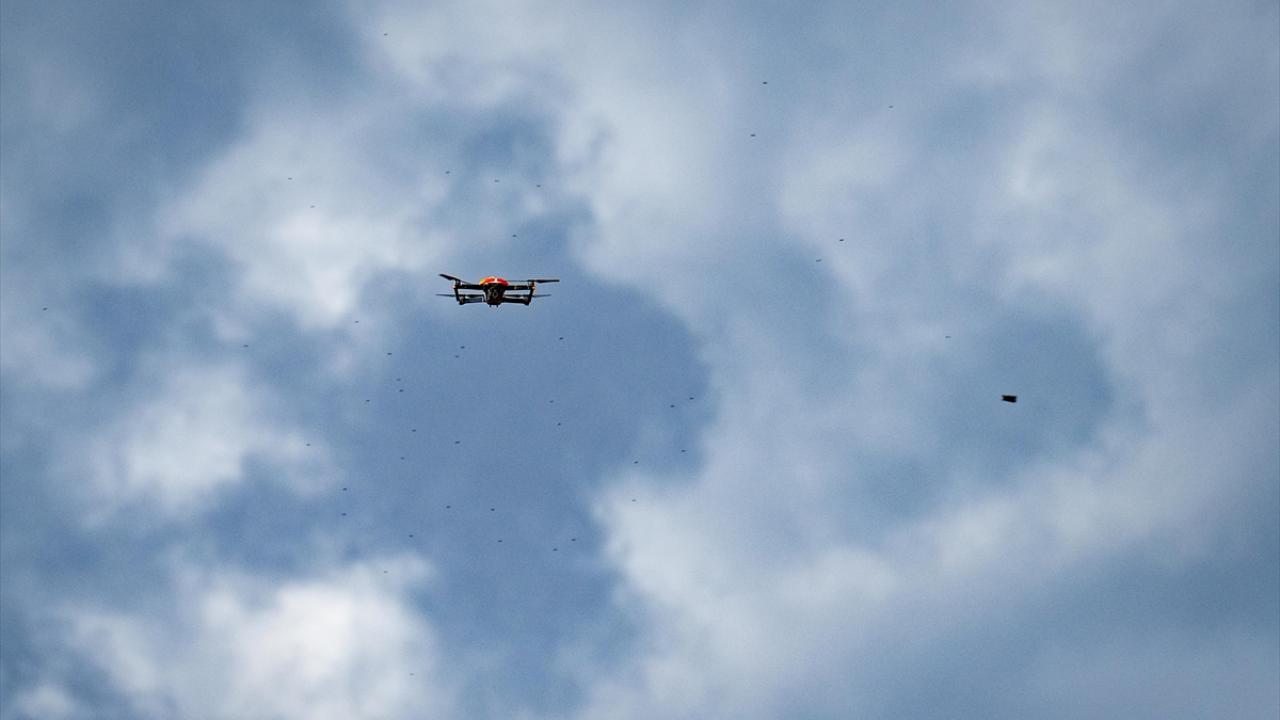 Hedef sahada dron, masada ihracat