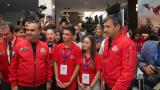 Bakan Kacır ile Selçuk Bayraktar, TEKNOFEST yarışma alanında öğrencilerle buluştu