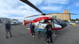Ambulans helikopter kalp hastası bebek için havalandı