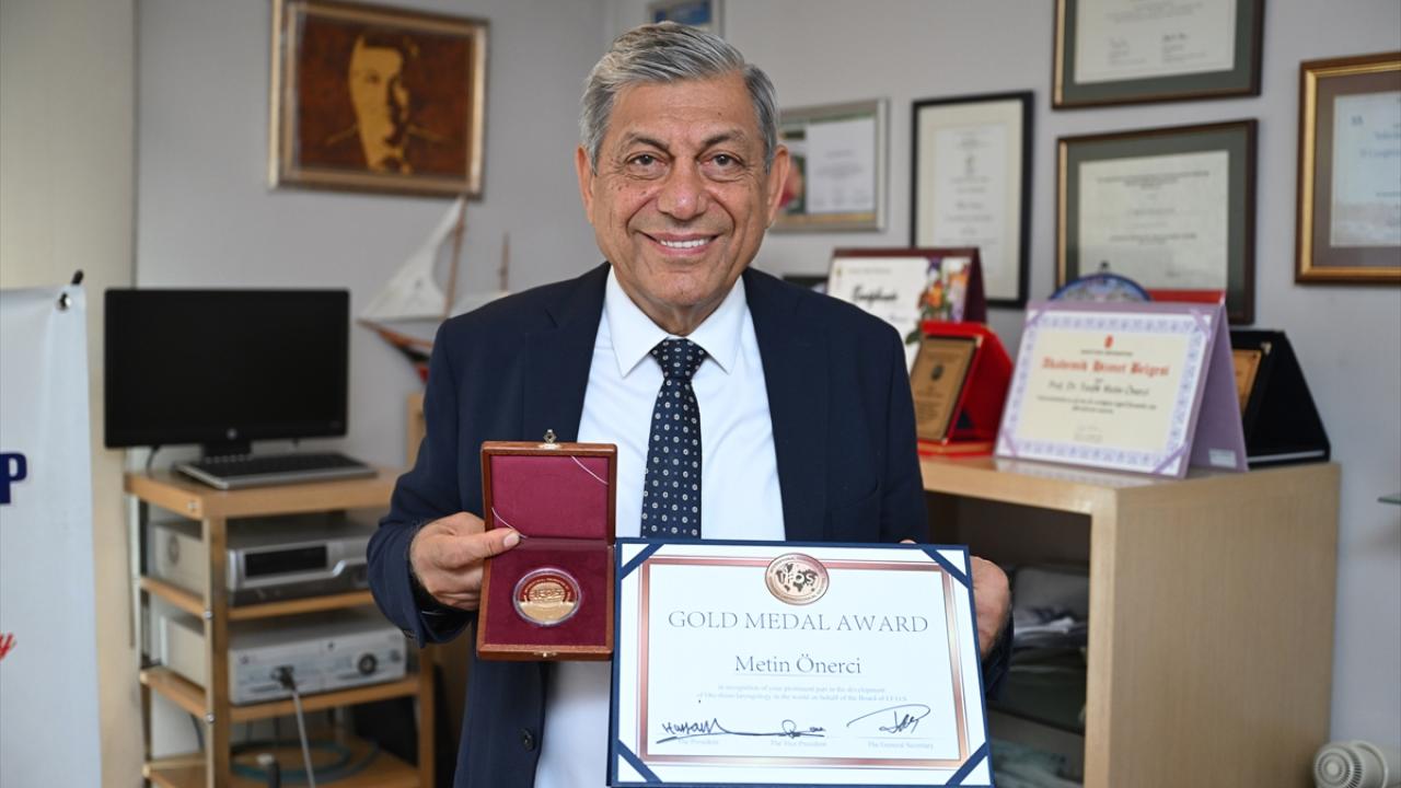 Prof. Dr. Metin Önerci’ye Dünya Altın Madalya ödülü
